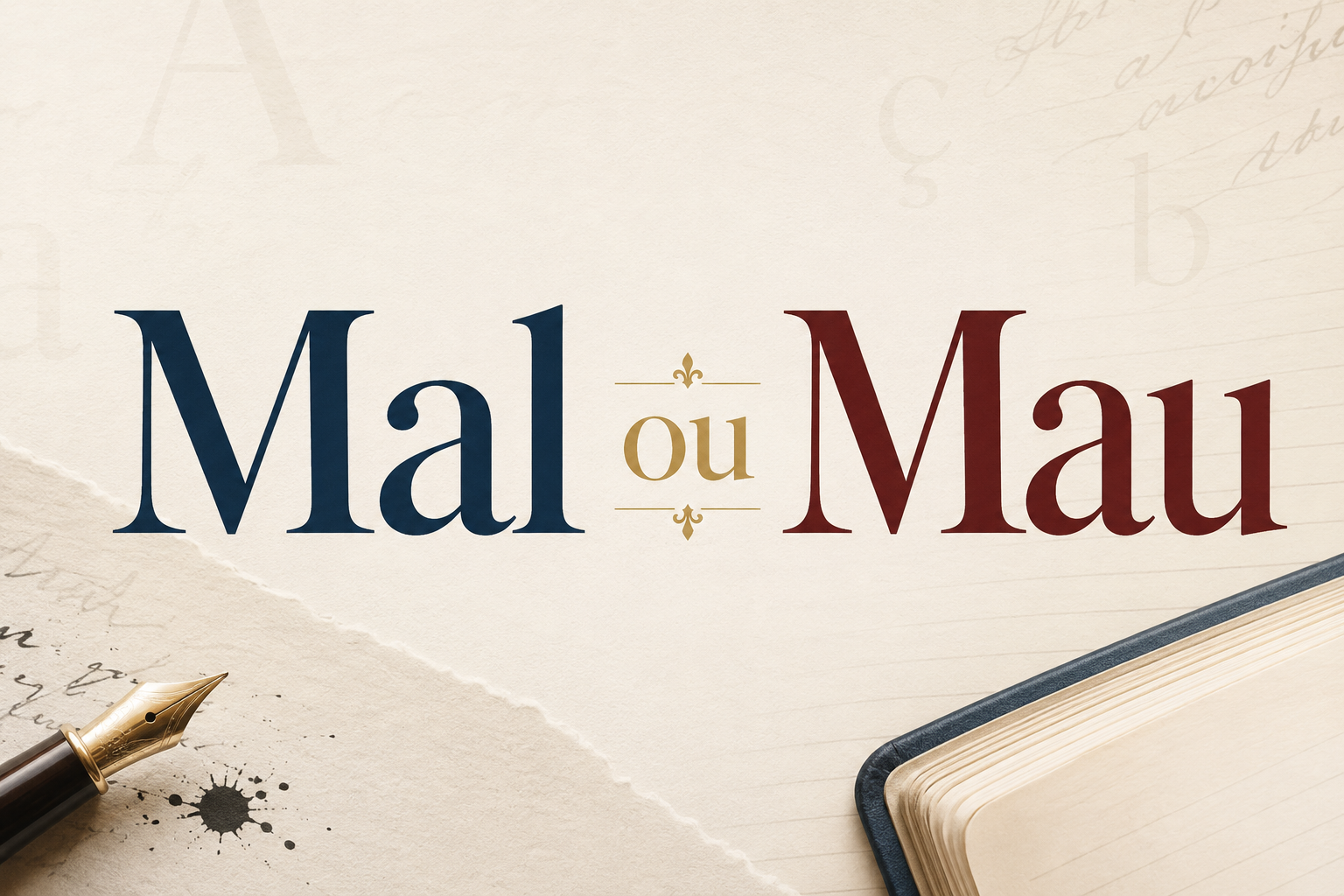 Mal ou mau: entenda a diferença e aprenda a usar corretamente